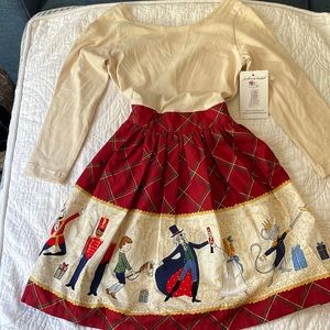 fiveloaves twofish size 6, Nutcracker Dress. Tag attached, never worn.